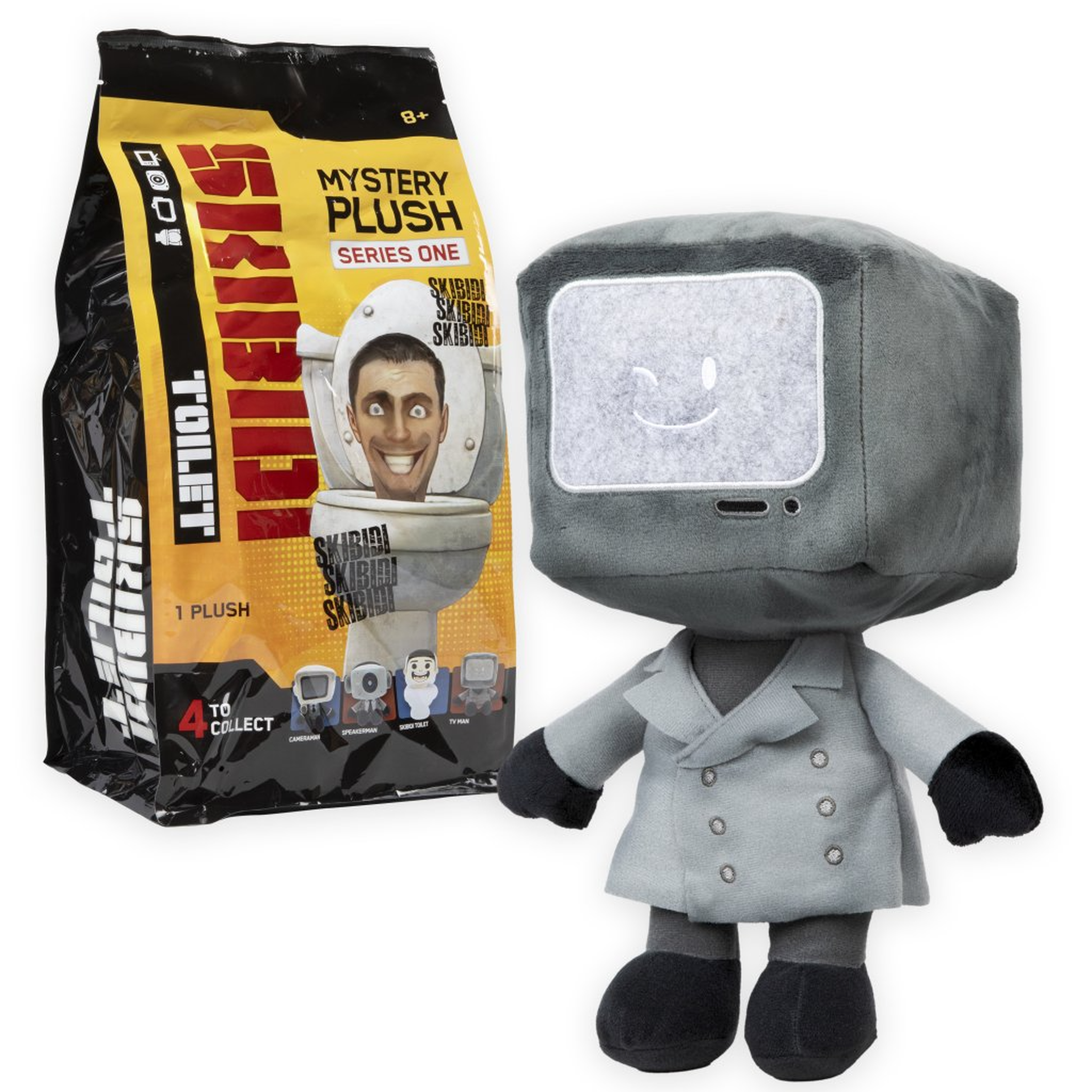Skibidi Toilet 11 Inch Mystery Plush- Series 1