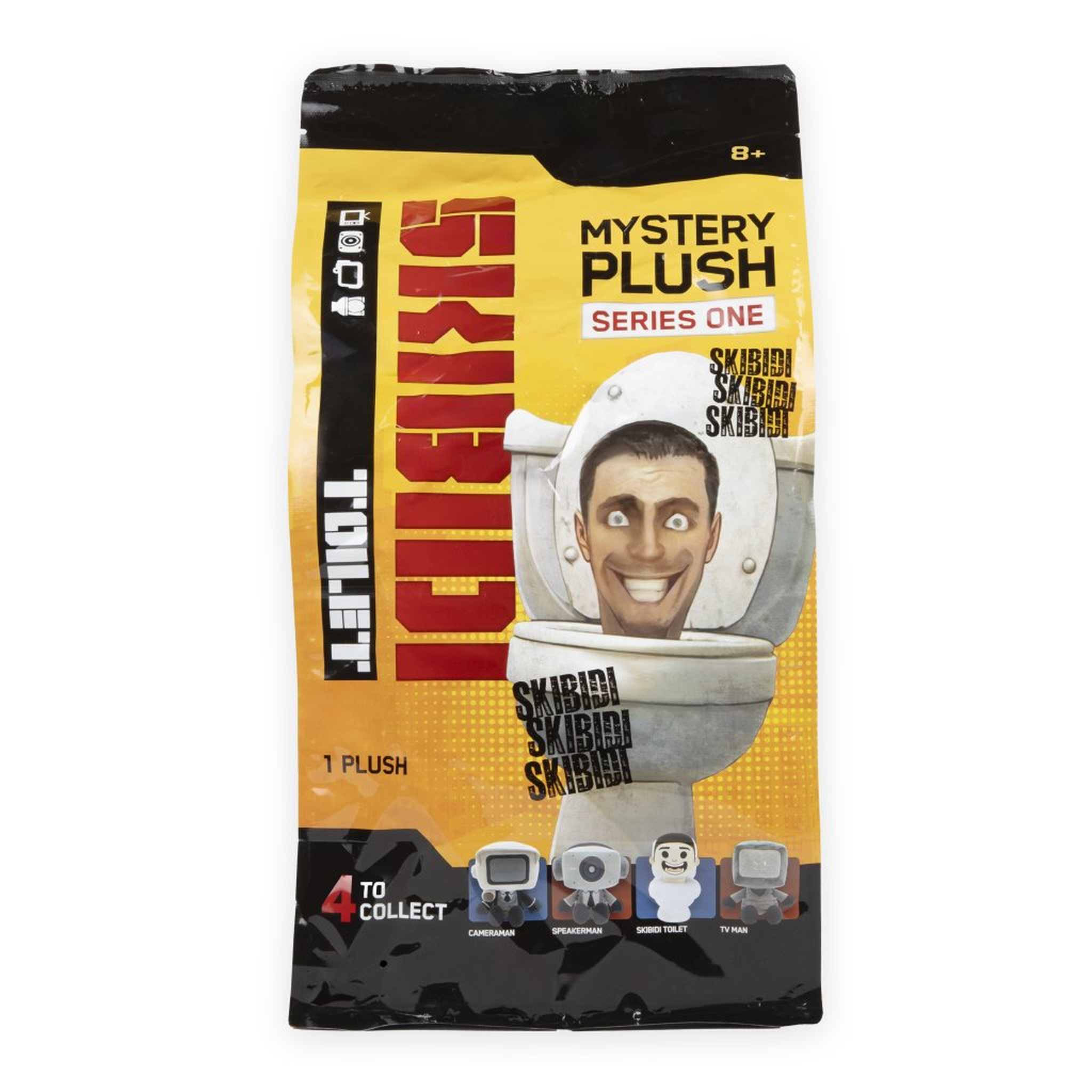 Skibidi Toilet 11 Inch Mystery Plush- Series 1