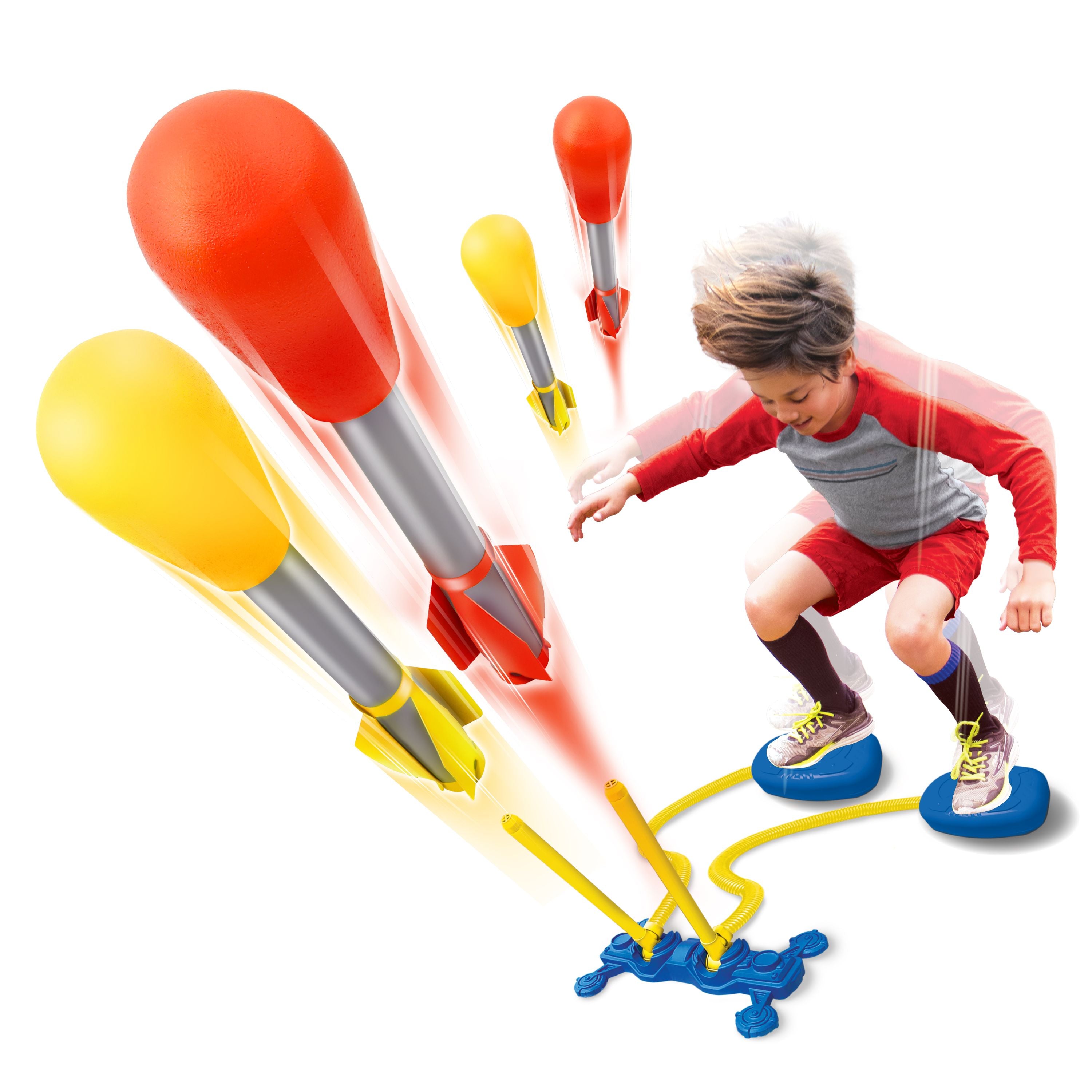 Slam Shot Duel Stomp Rocket Challenge Super Playset