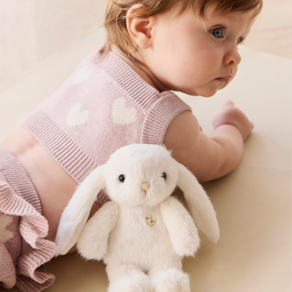 Baby with the Snuggle Bunnies Little Penelope 15cm Plush soft toy  - Marshmallow