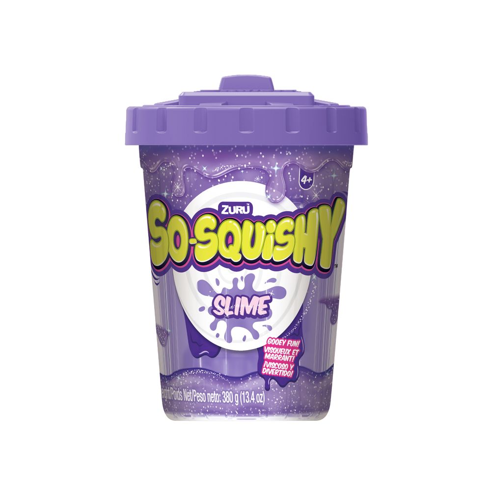 ZURU So Squishy Slime Large Rubbish Bin Assorted Styles - Toyworld NZ