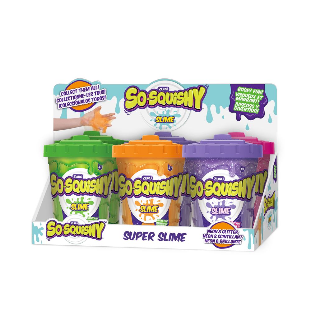 ZURU So Squishy Slime Large Rubbish Bin Assorted Styles - Toyworld NZ