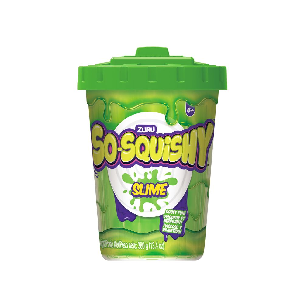 ZURU So Squishy Slime Large Rubbish Bin Assorted Styles - Toyworld NZ
