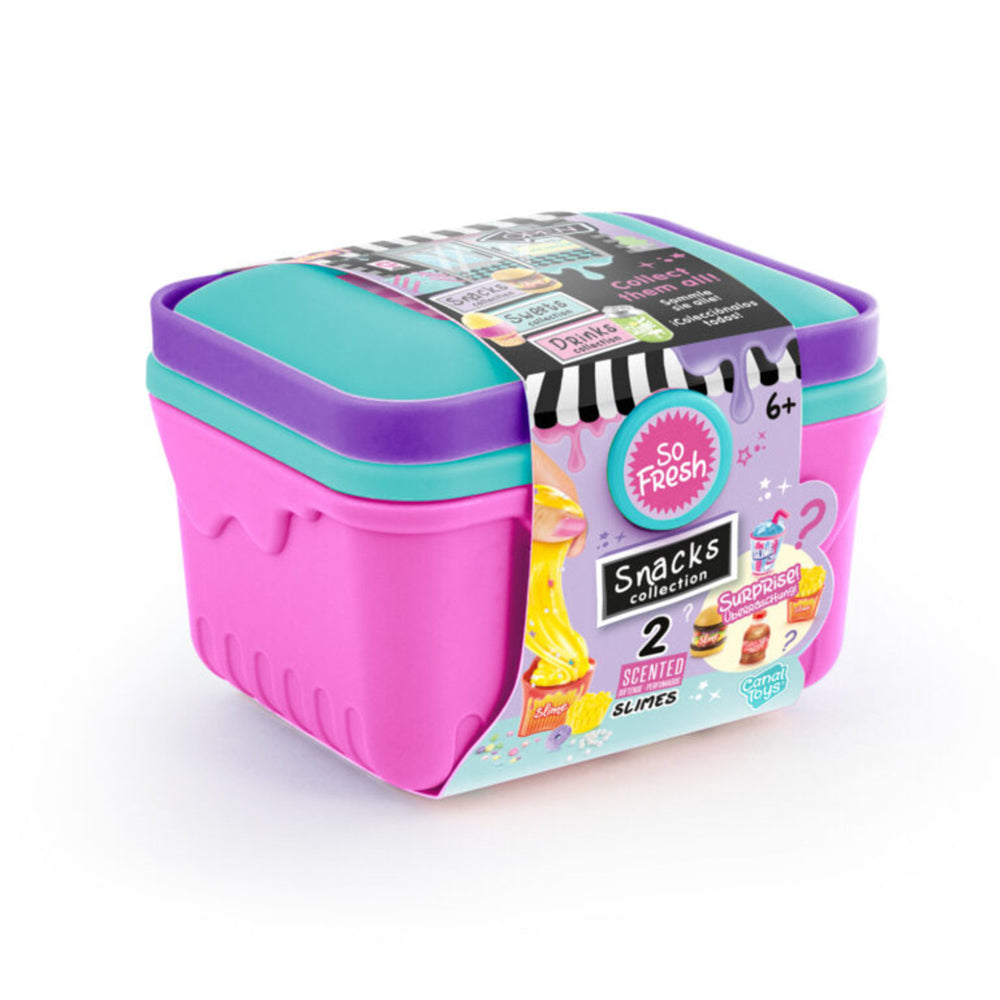 So Slime DIY Mini Market Basket playset, in packaging