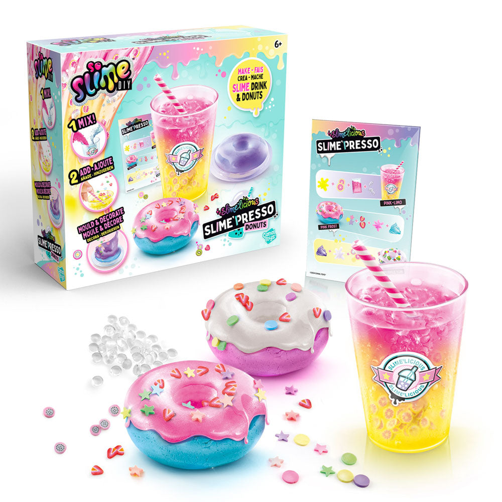 Contents of the So Slime DIY Slime Presso Donuts Kit