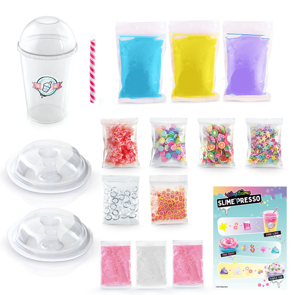 Contents of the So Slime DIY Slime Presso Donuts Kit