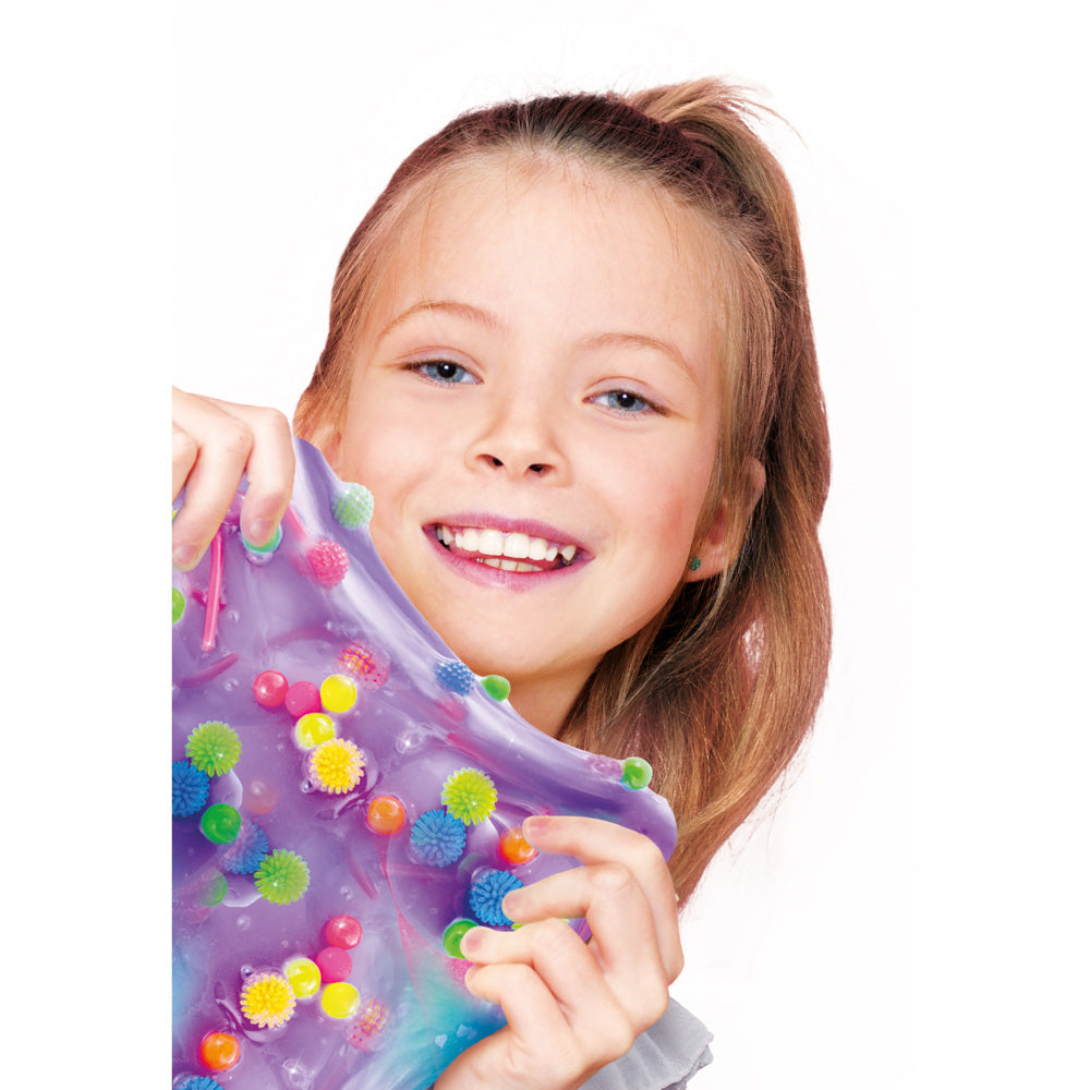 Child playing with the So Slime Fidget! Slime Kit