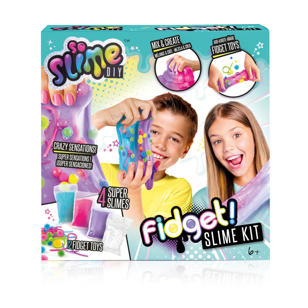 So Slime Fidget! Slime Kit for creating your own fidget slime