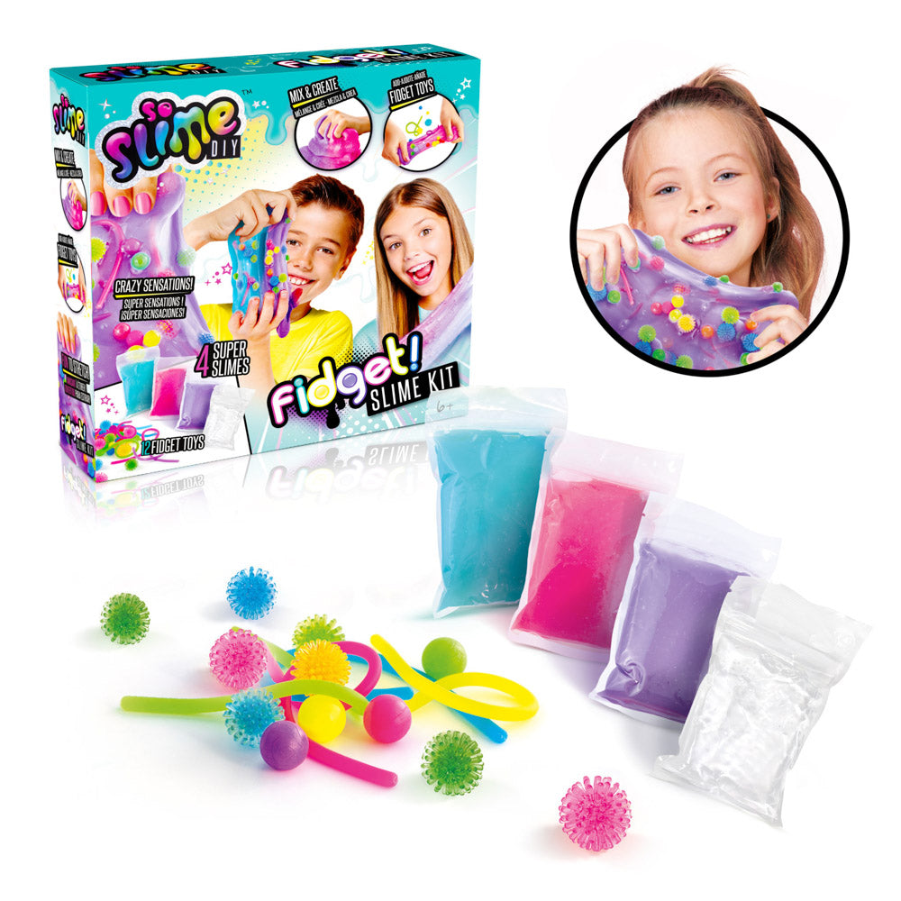 So Slime Fidget! Slime Kit for creating your own fidget slime