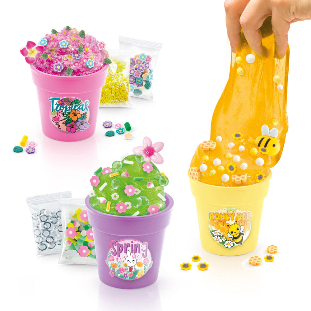 So Slime Flower Pot Sensory Toy - 3 different scents!