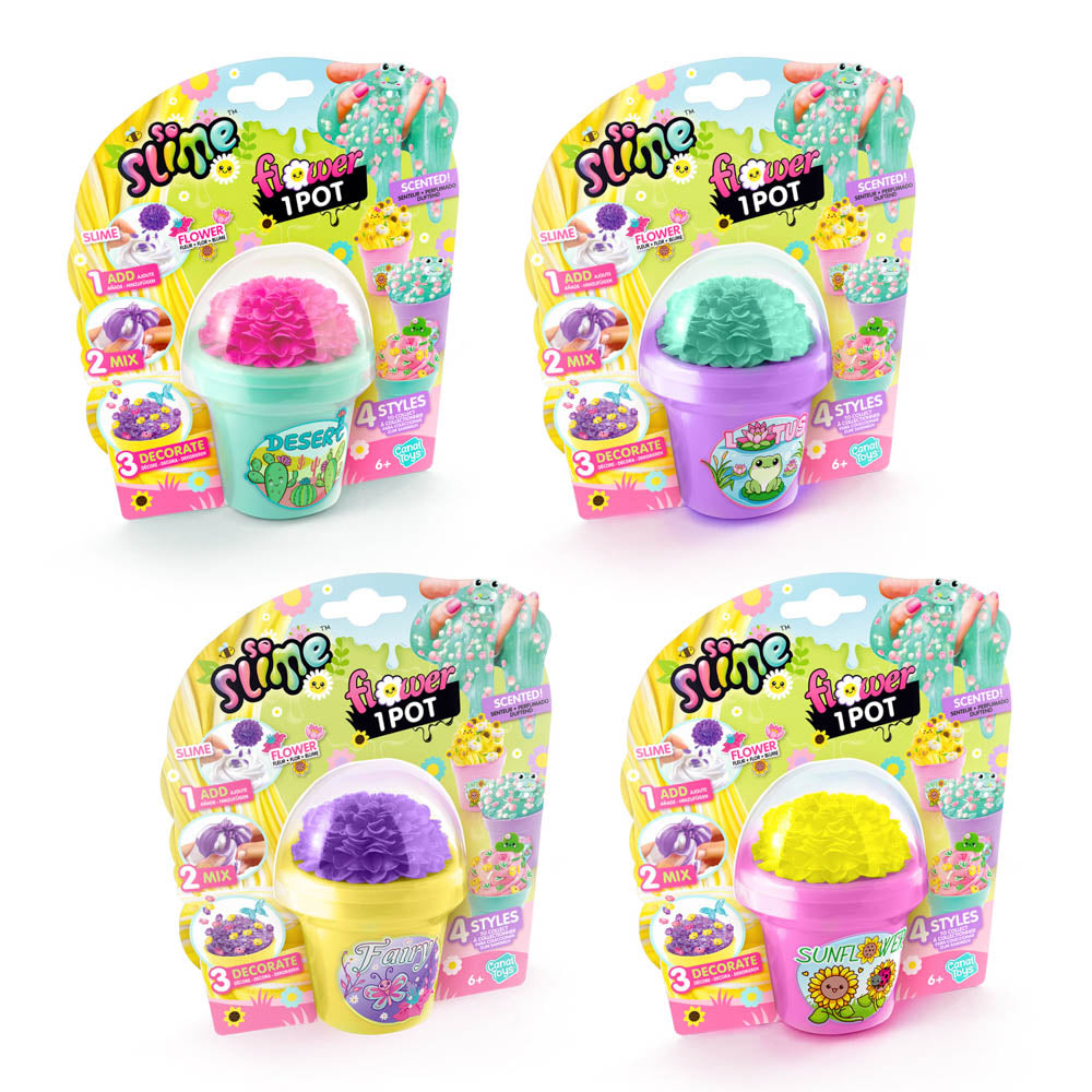 Collect all So Slime Flower Pot Slime Assorted Styles