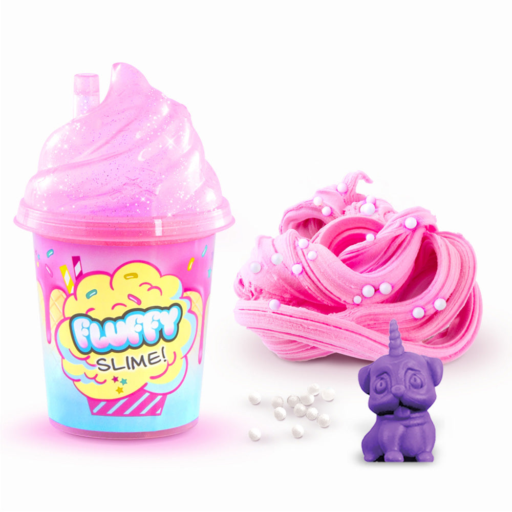 So Slime Fluffy Pop Slime Shaker DIY sensory slime pink
