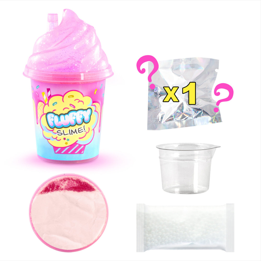 So Slime Fluffy Pop Slime Shaker DIY sensory slime pink
