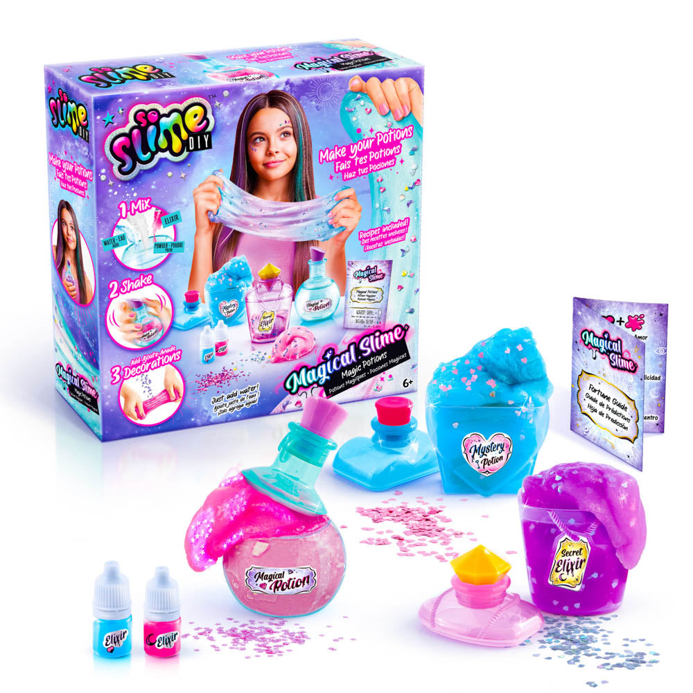 Contents in the So Slime Magical Slime DIY Making Kit