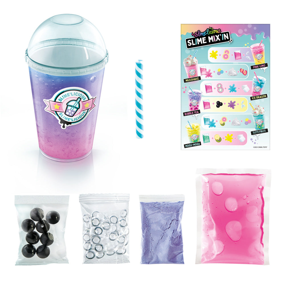 Accessories in the So Slime Mix'In Drink Single Pack Assorted Styles Kit