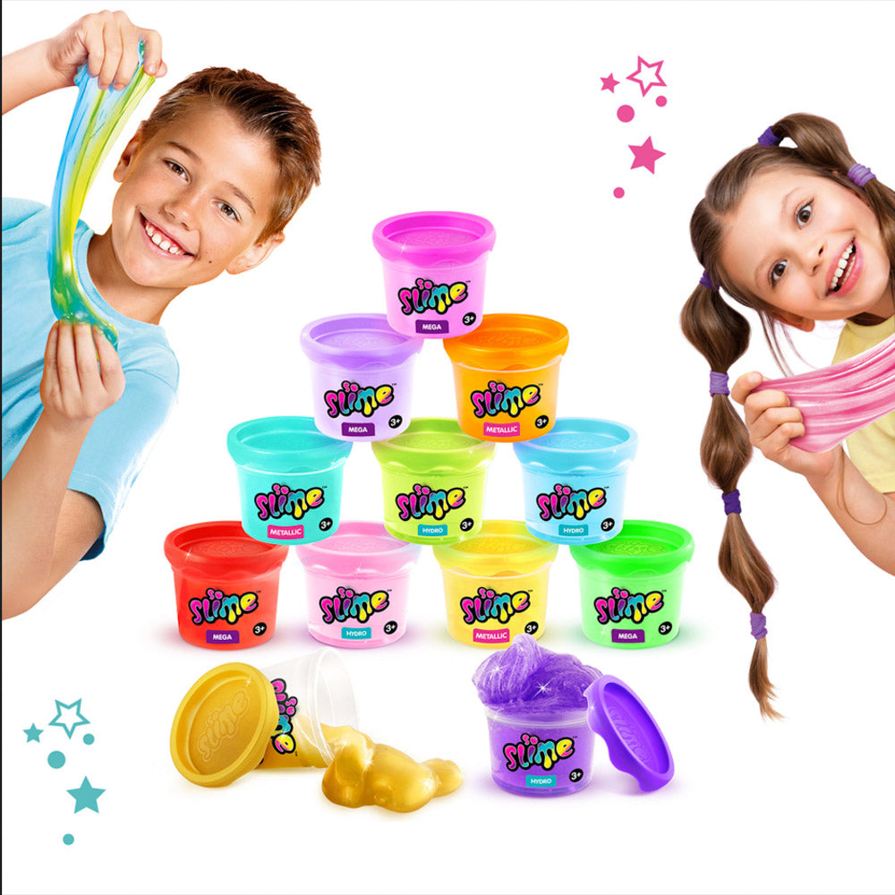 Children playing with the So Slime Pot Assorted Styles