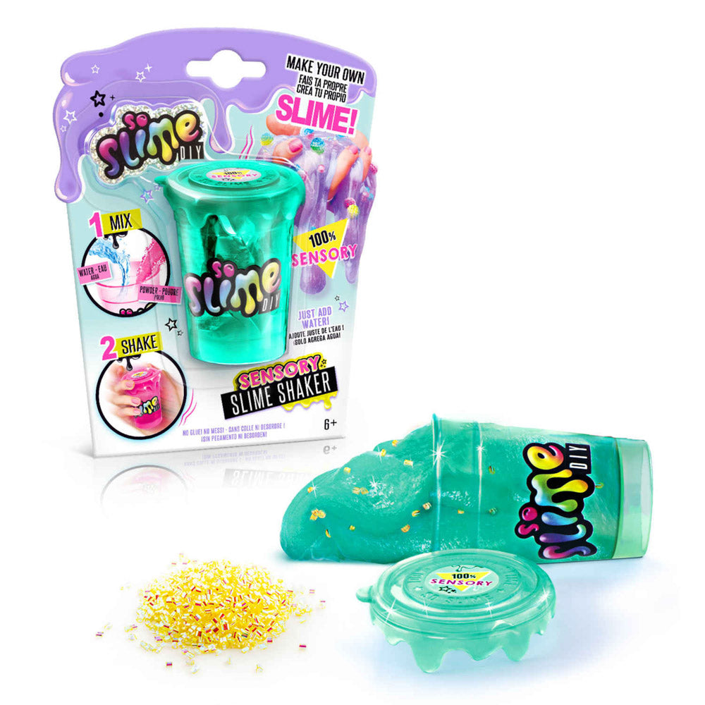 Teal So Slime Sensory Slime Shaker Assorted Styles