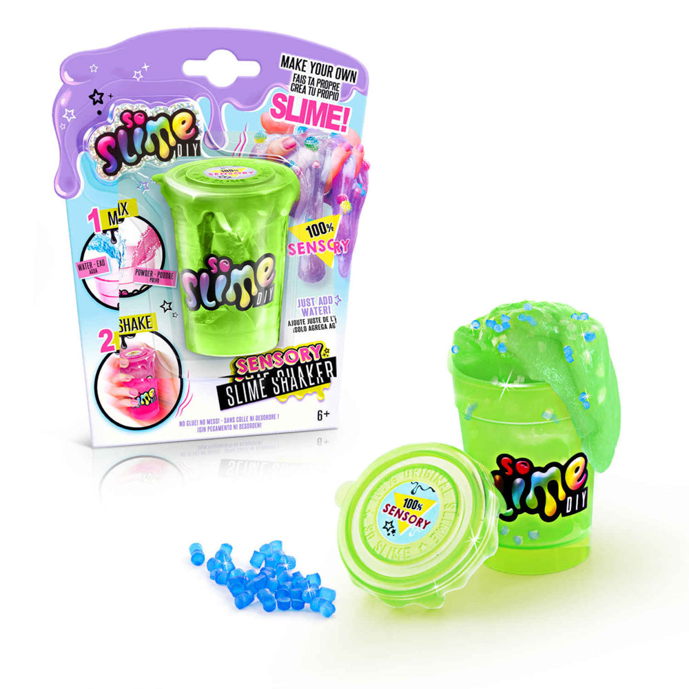 Green So Slime Sensory Slime Shaker Assorted Styles