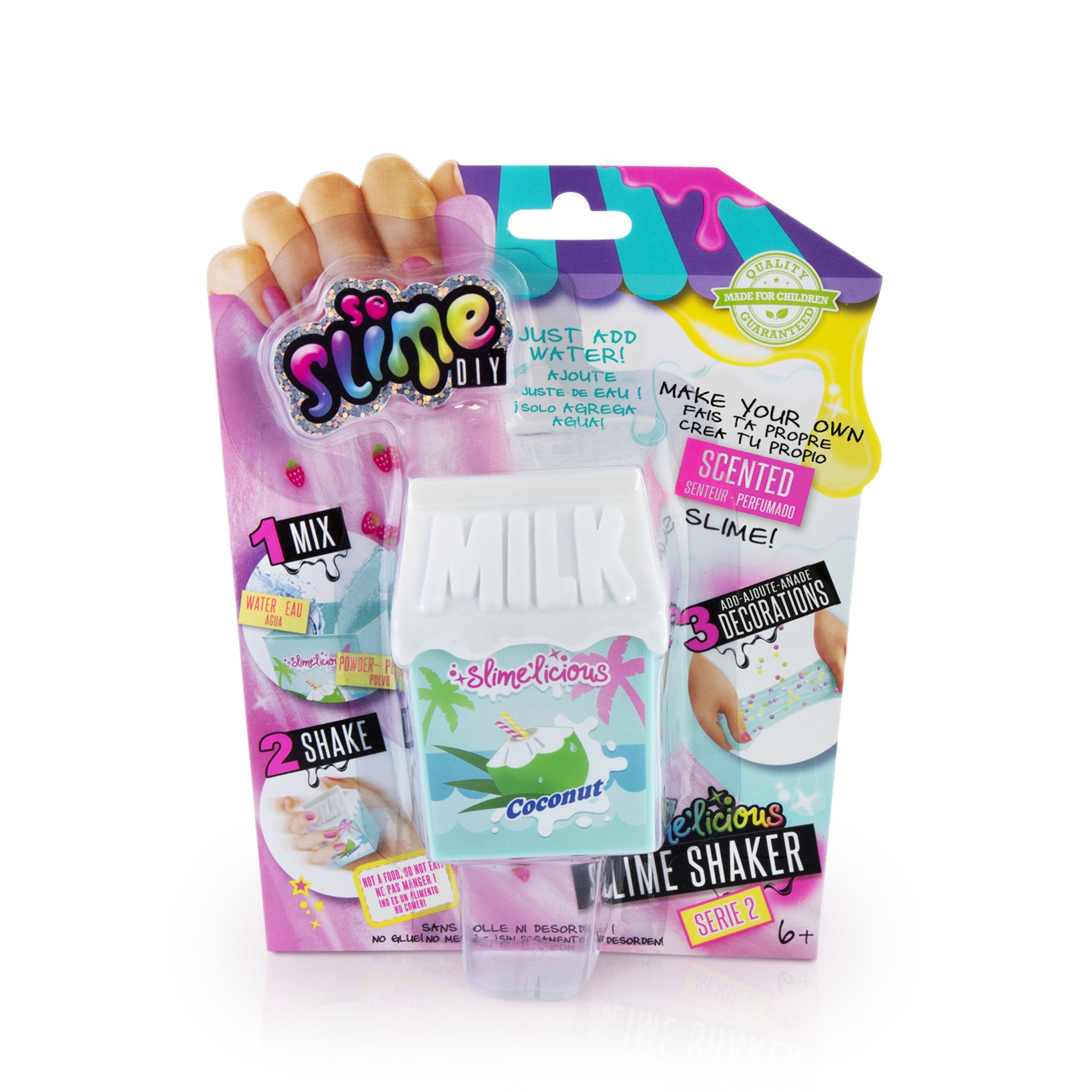 So Slime Slimelicious Slime DIY kit Assorted Styles, in packaging