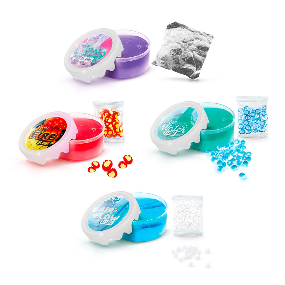 So Slime X-Tra Sensations 4-pack Slime Set - Sparkles, Wet, Air, and Hot