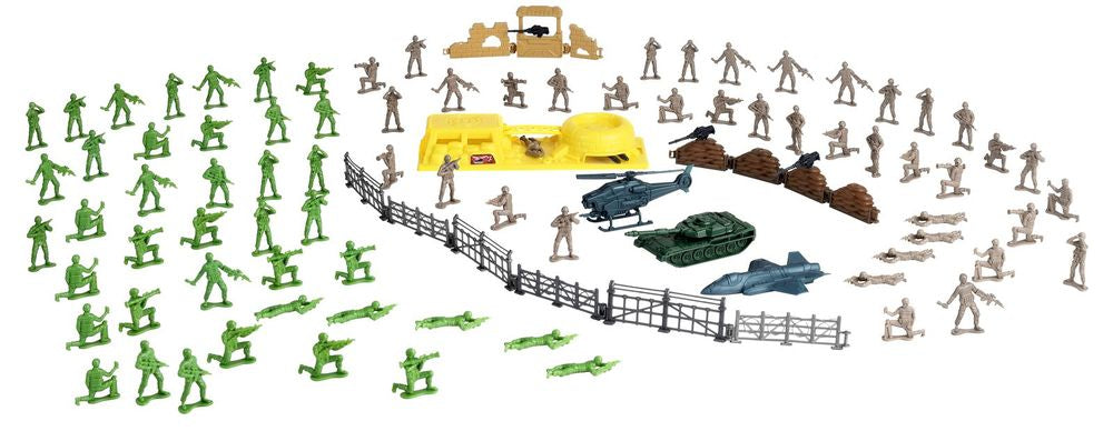 Soldier Force 100 Piece Bucket Playset