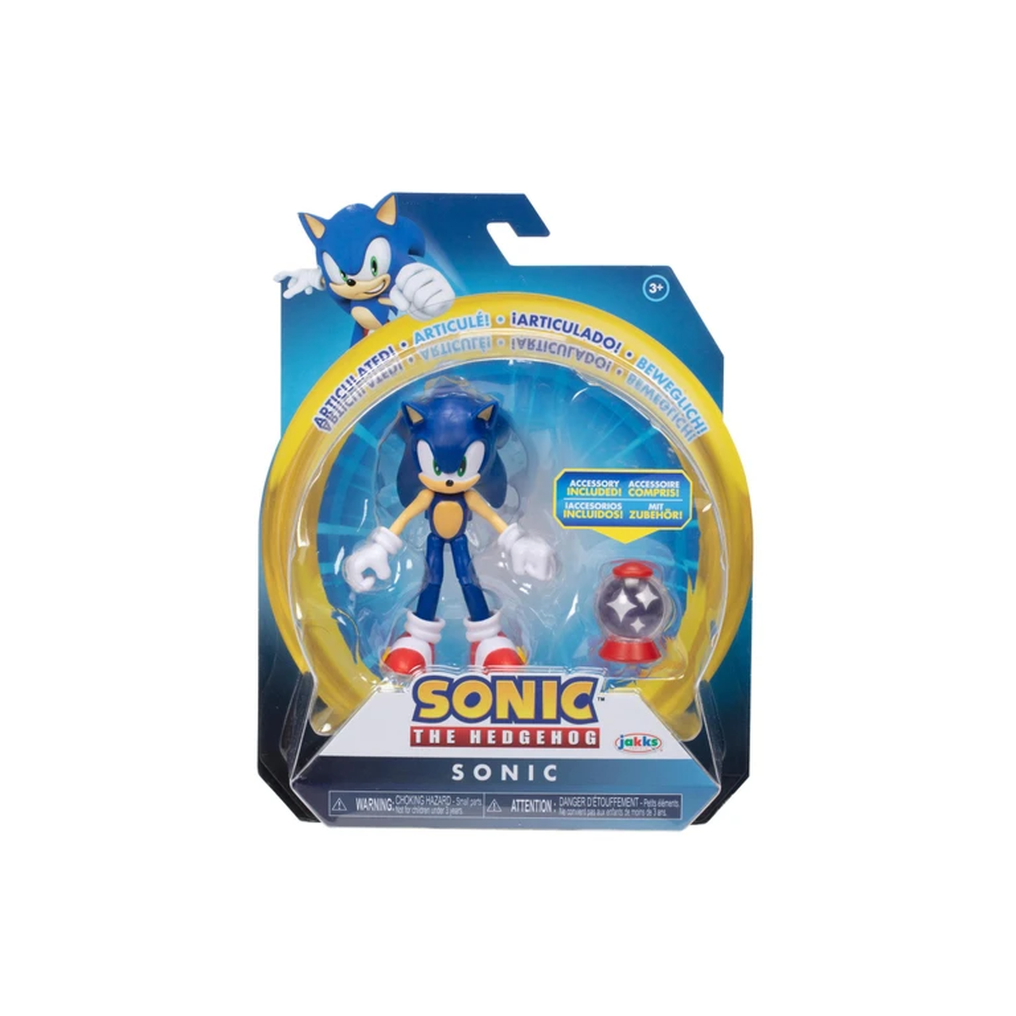Sonic The Hedgehog 10cm Articulated Figure Modern Sonic