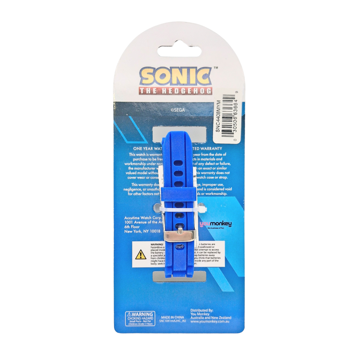 You Monkey Light Up Digital Watch - Sonic The Hedgehog