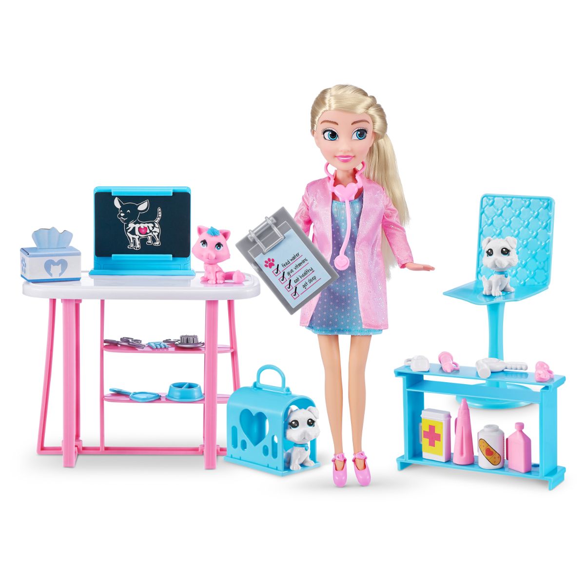 ZURU Sparkle Girlz Pet Clinic Deluxe Playset