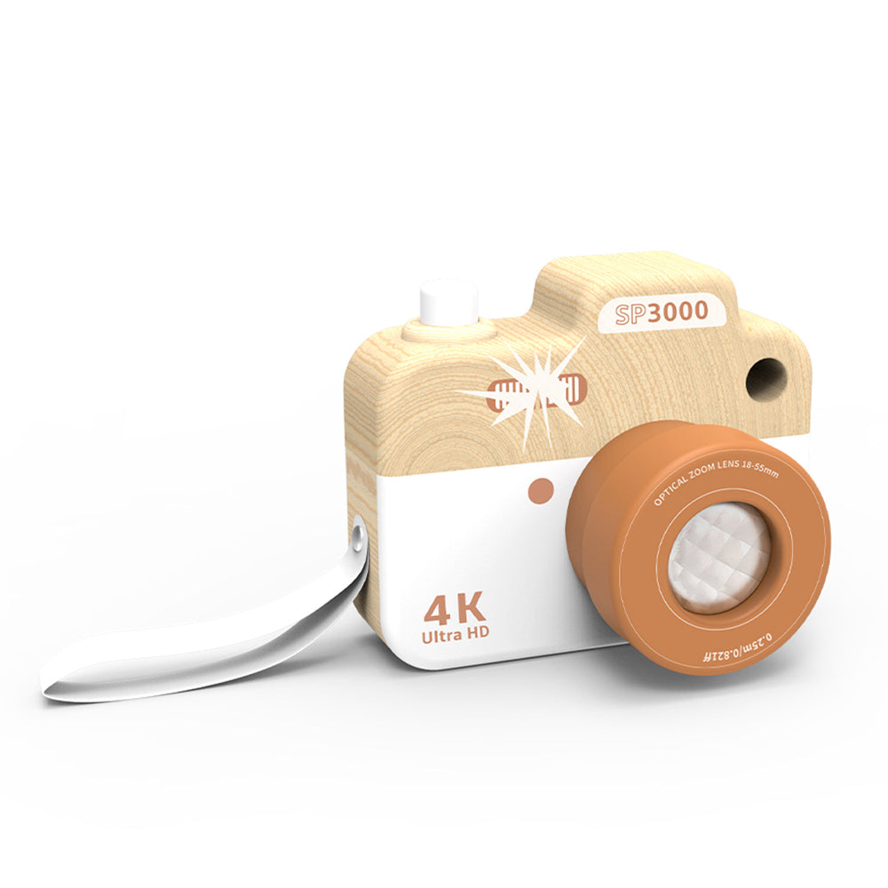 Speedy Monkey My First Camera Wooden Toy