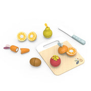 Speedy Monkey Wooden Fruits & Vegetables Cutting Playset