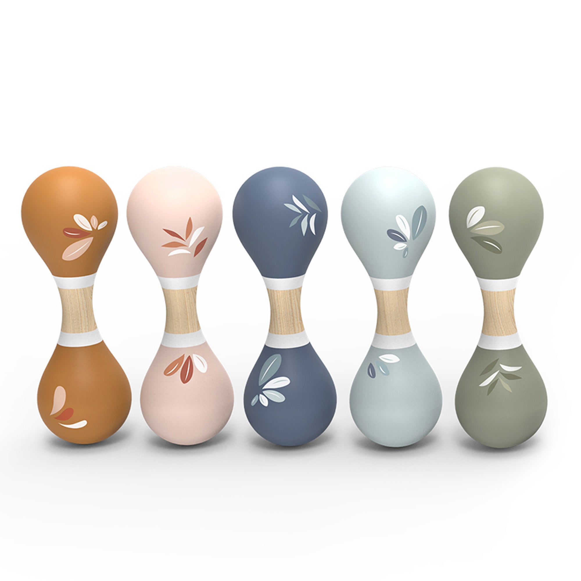 Speedy Monkey Wooden Maracas Assorted Styles