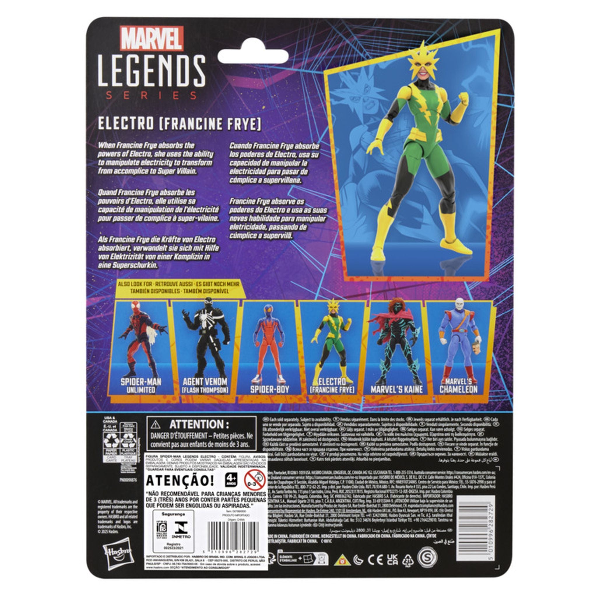 Spider-Man Marvel Legends Retro Series Electro Action Figure