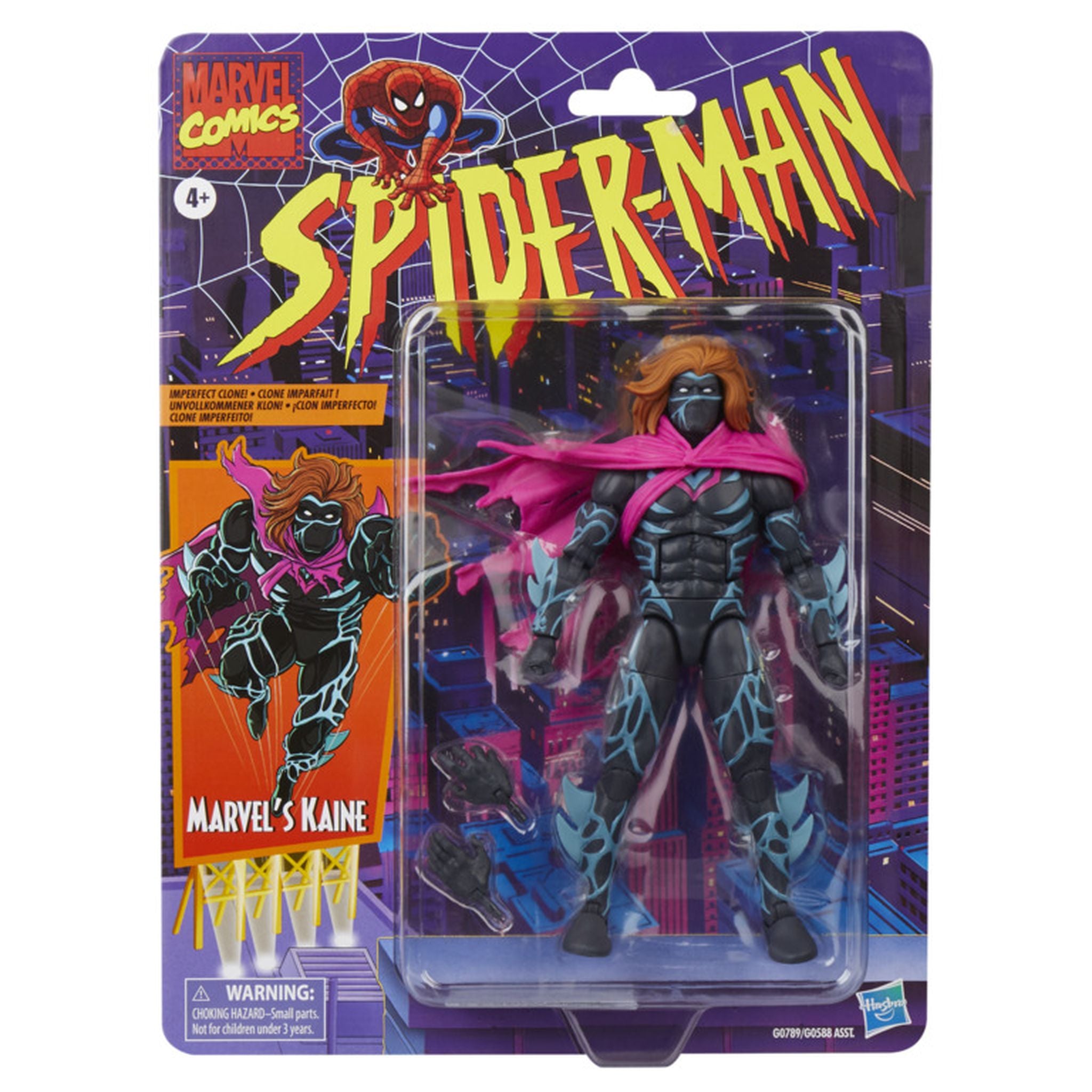 Spider-Man Marvel Legends Retro Series Kaine Action Figure