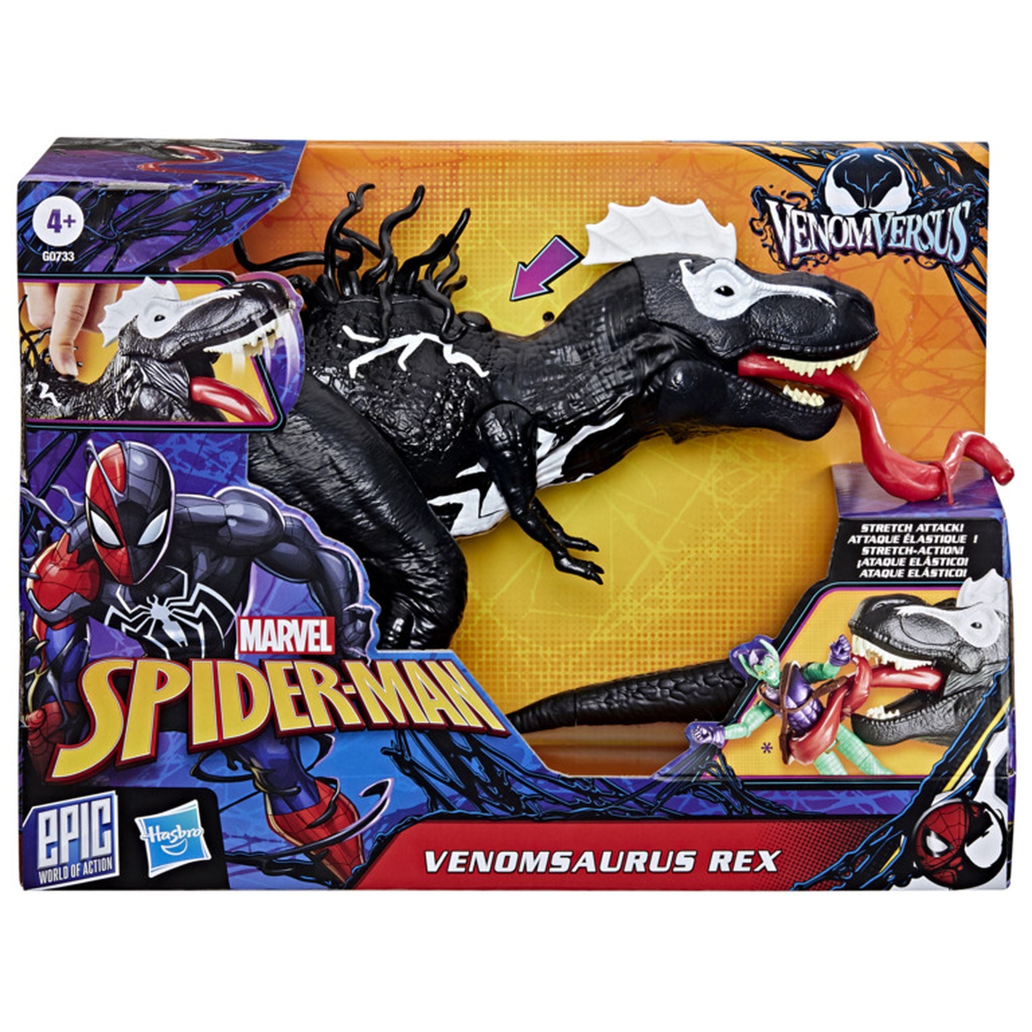 Spiderman Venomversus Venomsaurus Rex