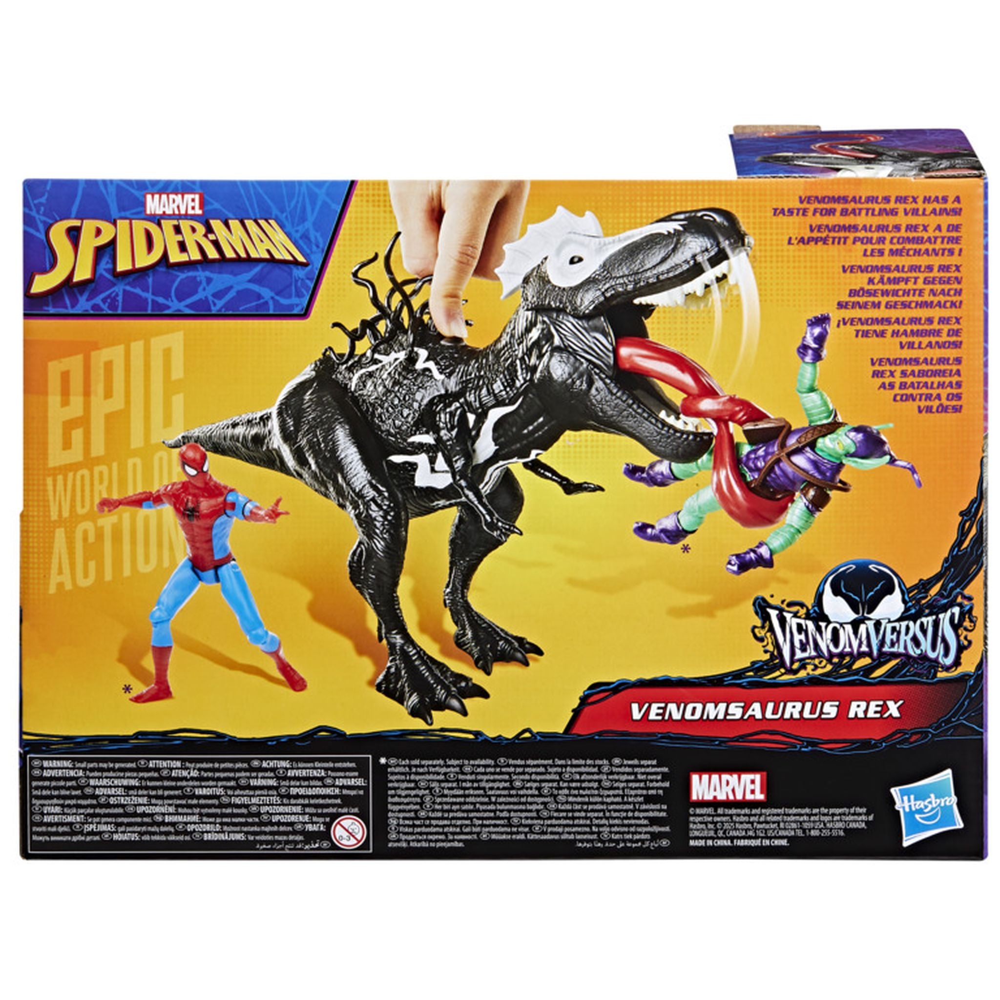 Spiderman Venomversus Venomsaurus Rex