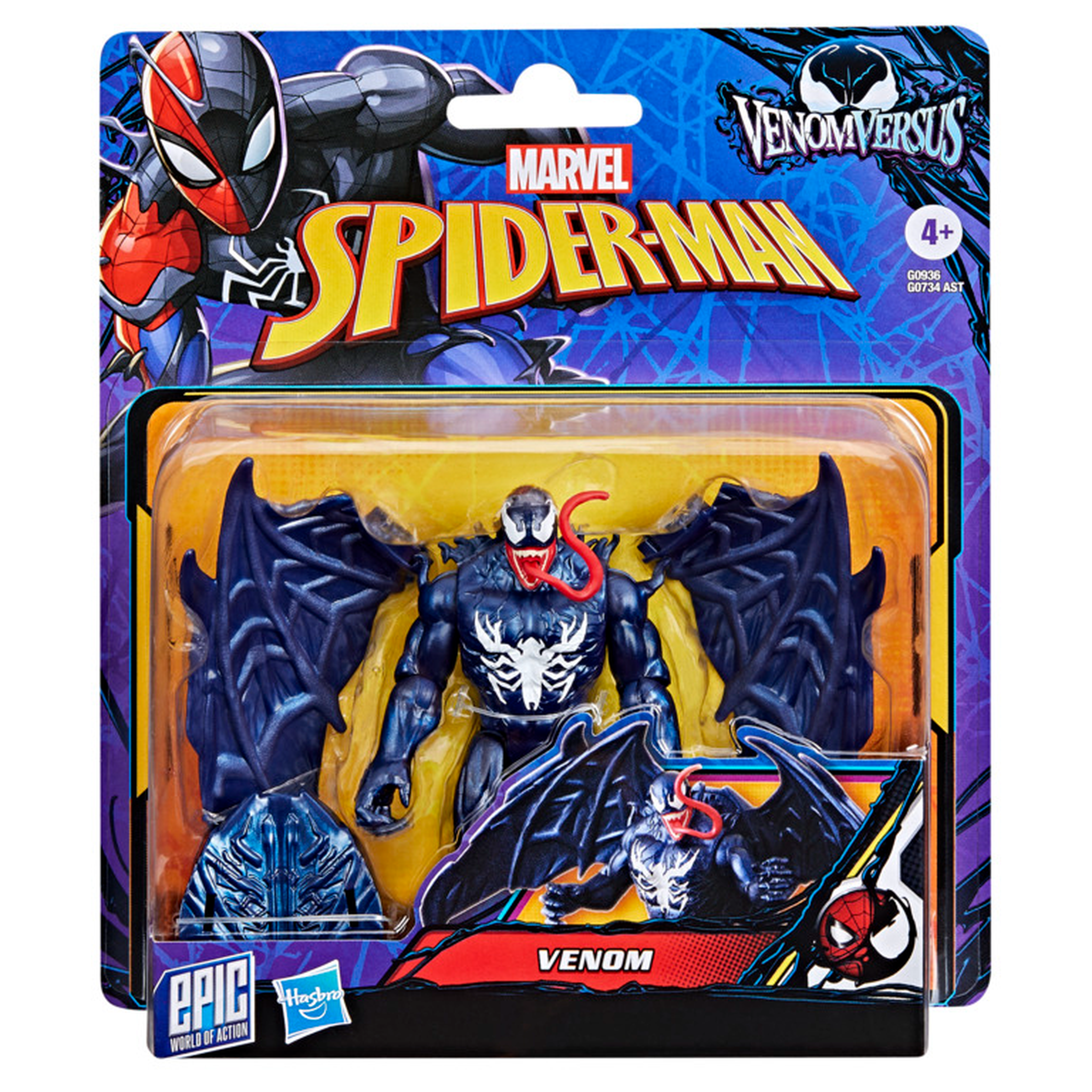 Marvel Spider-Man Venomversus: Venom - 4 Inch Deluxe Action Figure