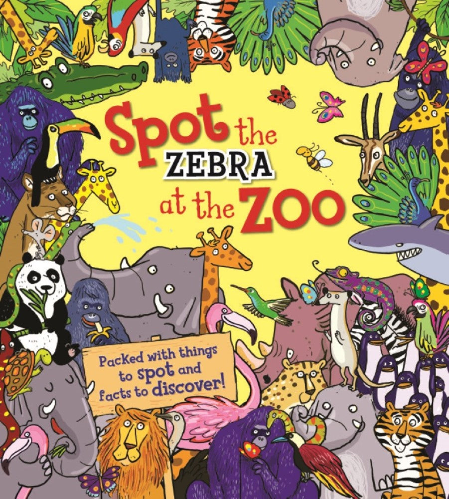 SPOT THE ZEBRA AT THE ZOO