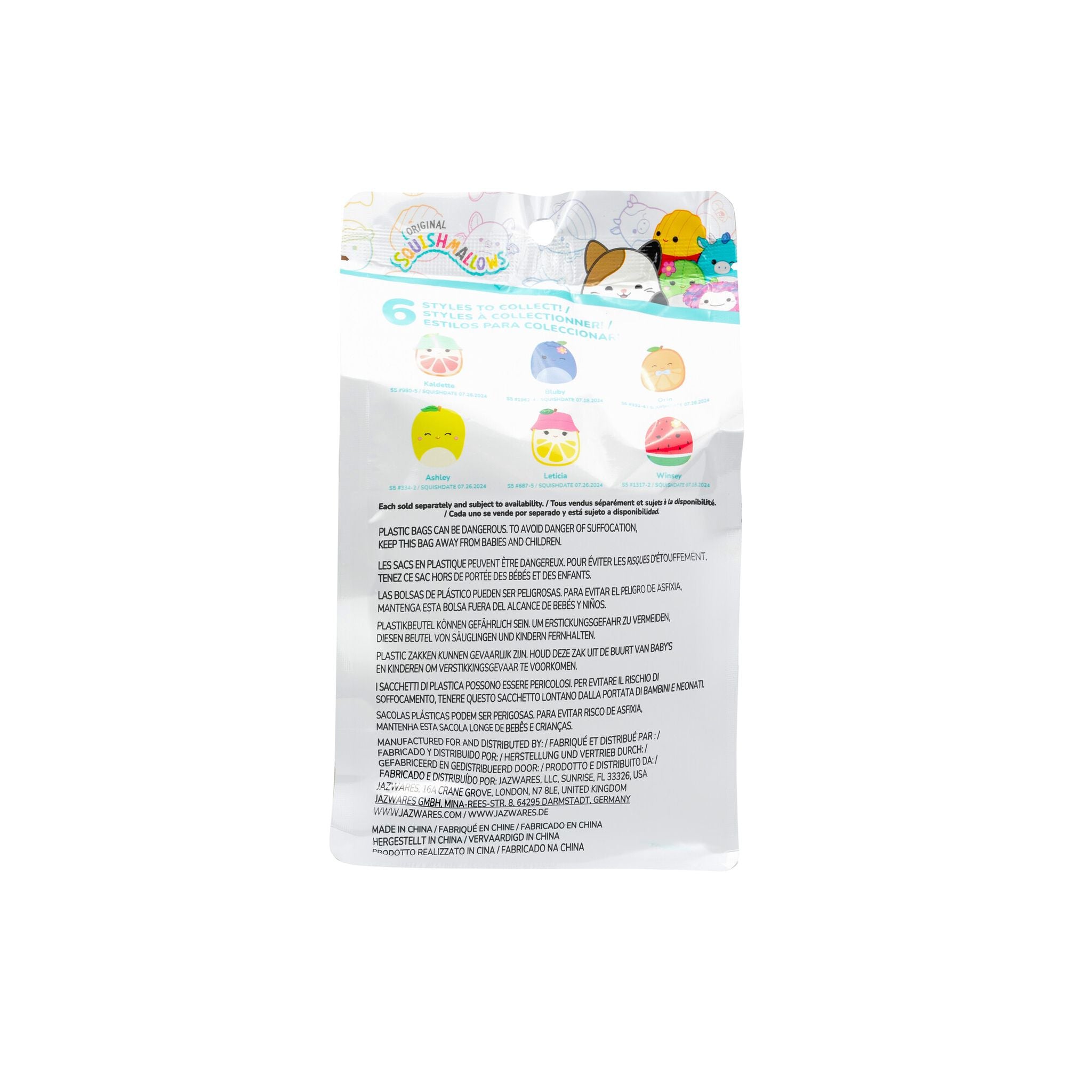 Squishmallows 5 Inch Series 23 Mystery Squad