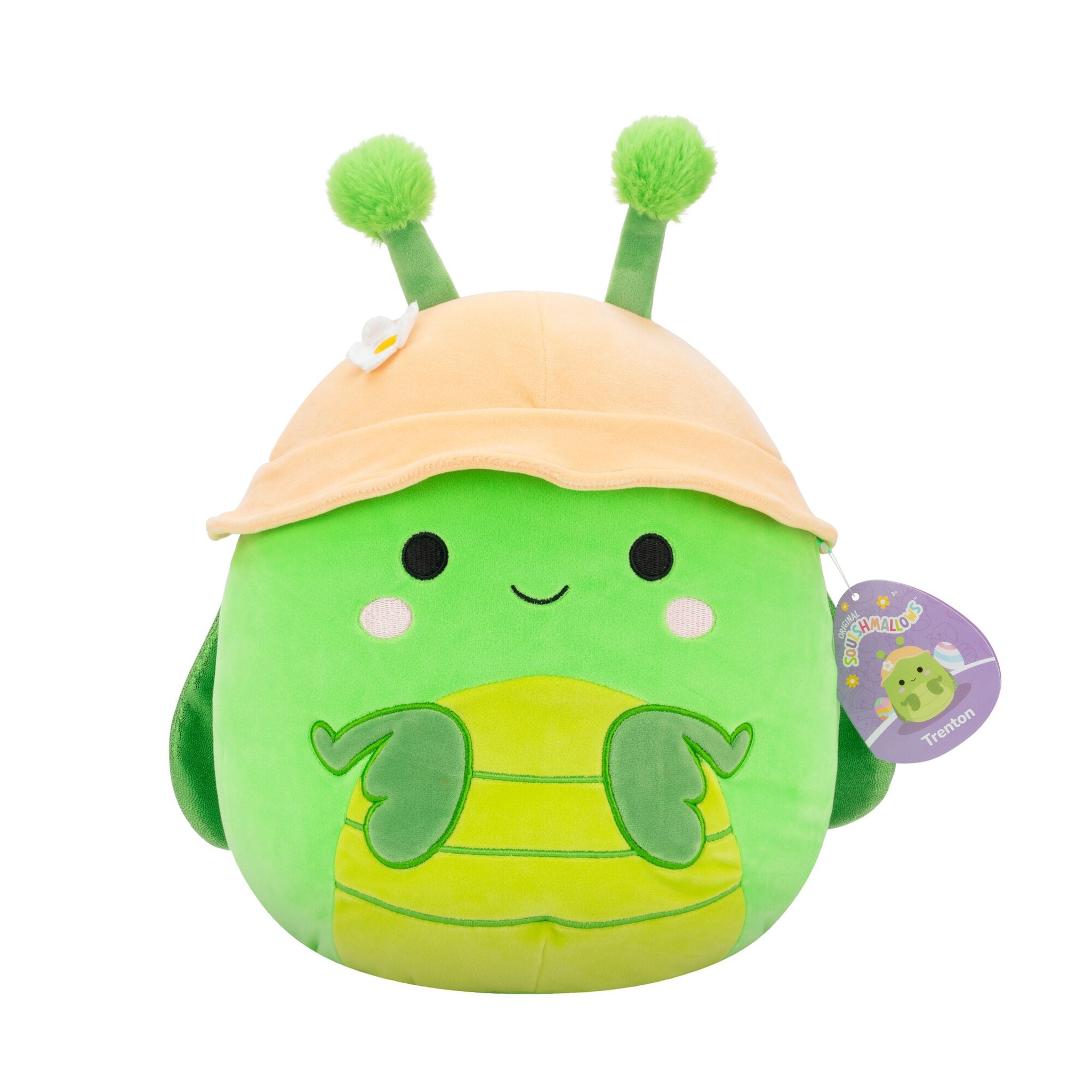 Squishmallows 7.5 Inch Little Plush Easter Trenton the Green Praying Mantis