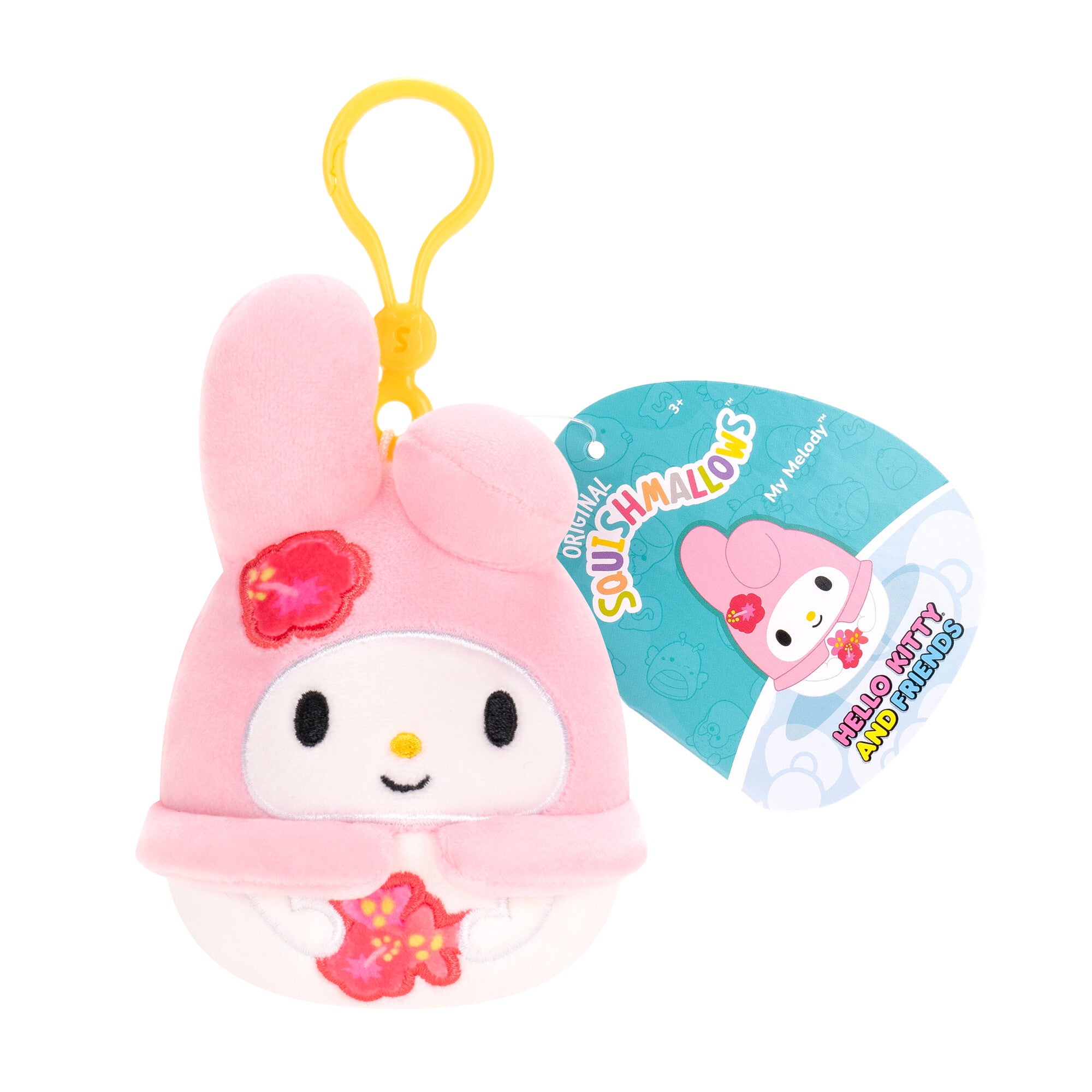 Squishmallows Hello Kitty & Friends Series 25 Clip On My Melody