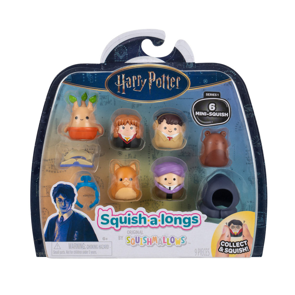 Squishmallows Squish-a-longs Harry Potter Hermione Granger 6 Pack Assortment.