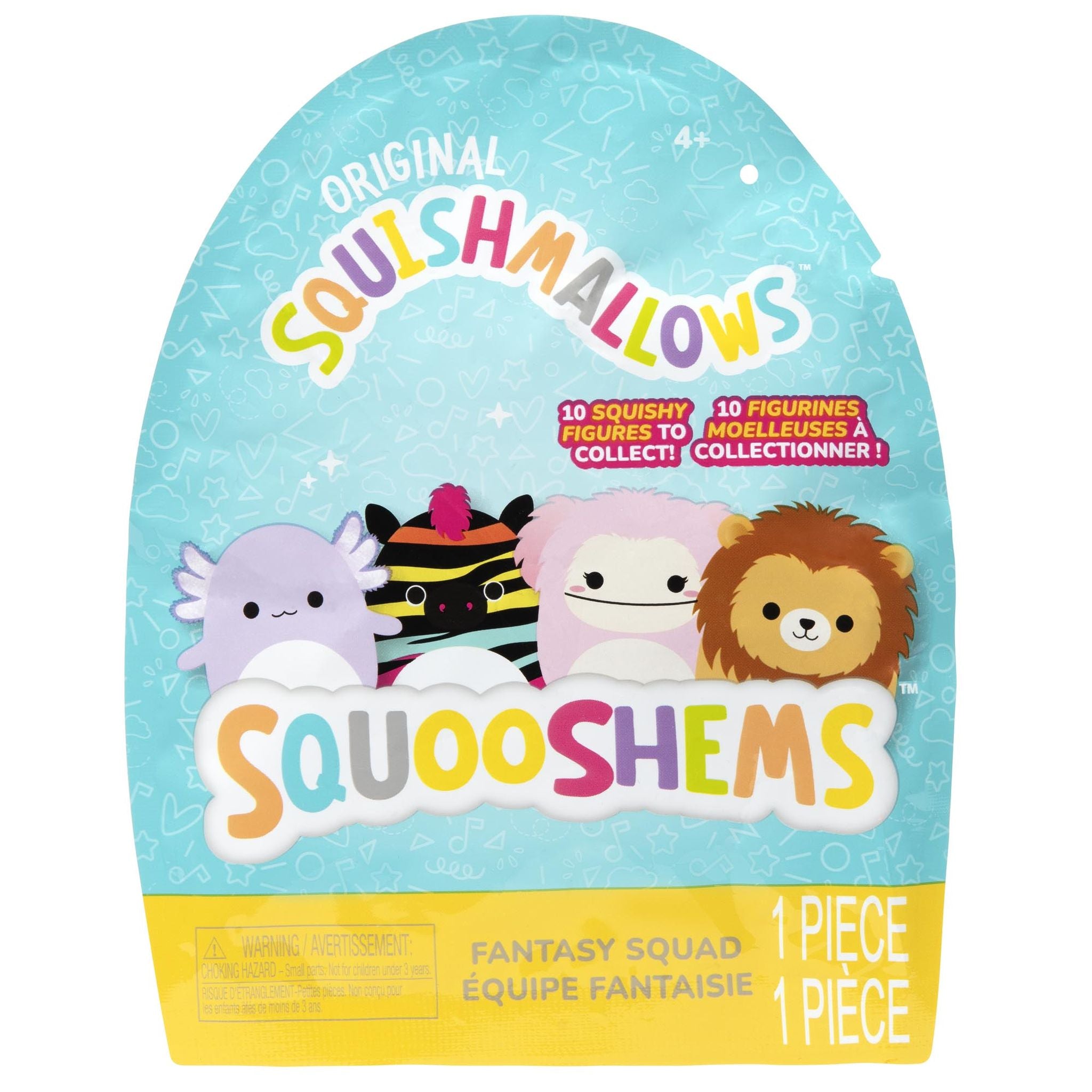 Squishmallows Squooshems 2.5 Inch Plush Fantasy Squad Mystery Pack