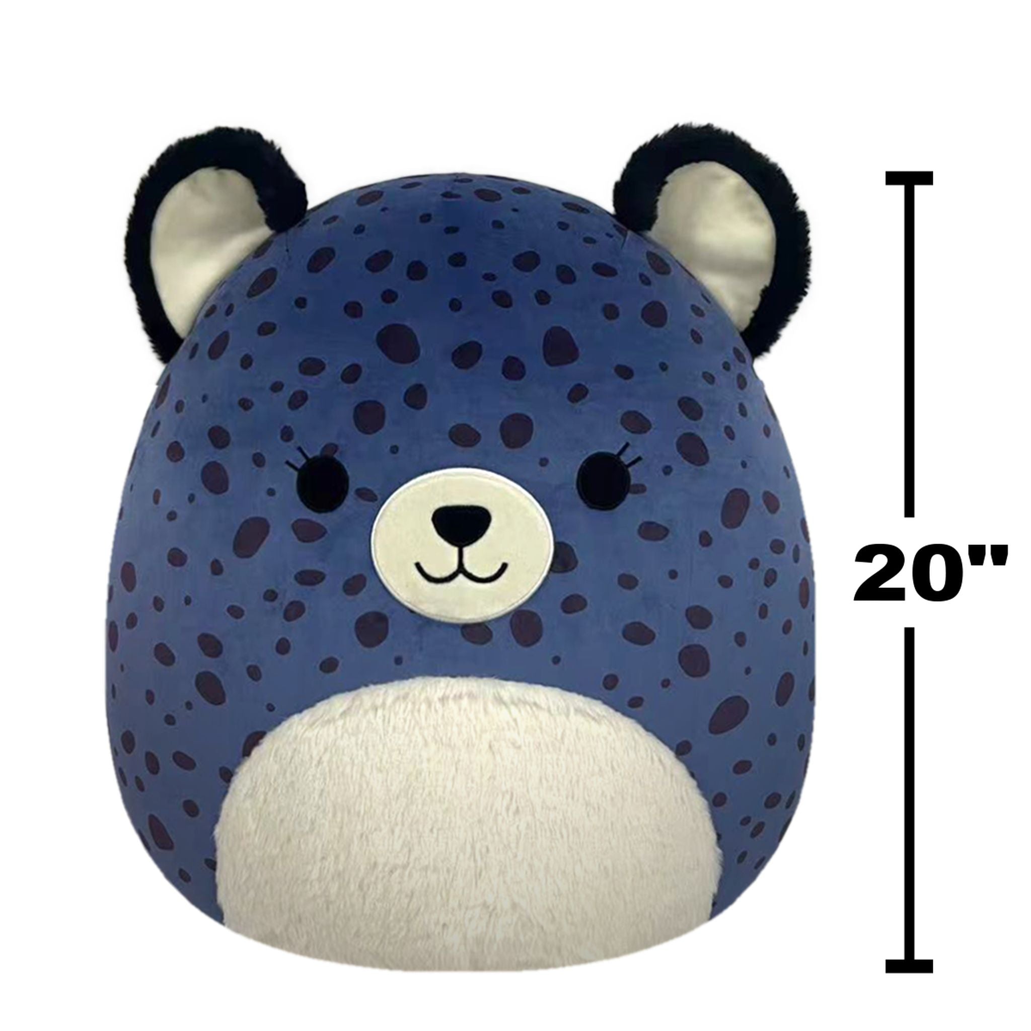 Squishmallows 20 Inch Plush S21 Spotts The Navy Cheetah