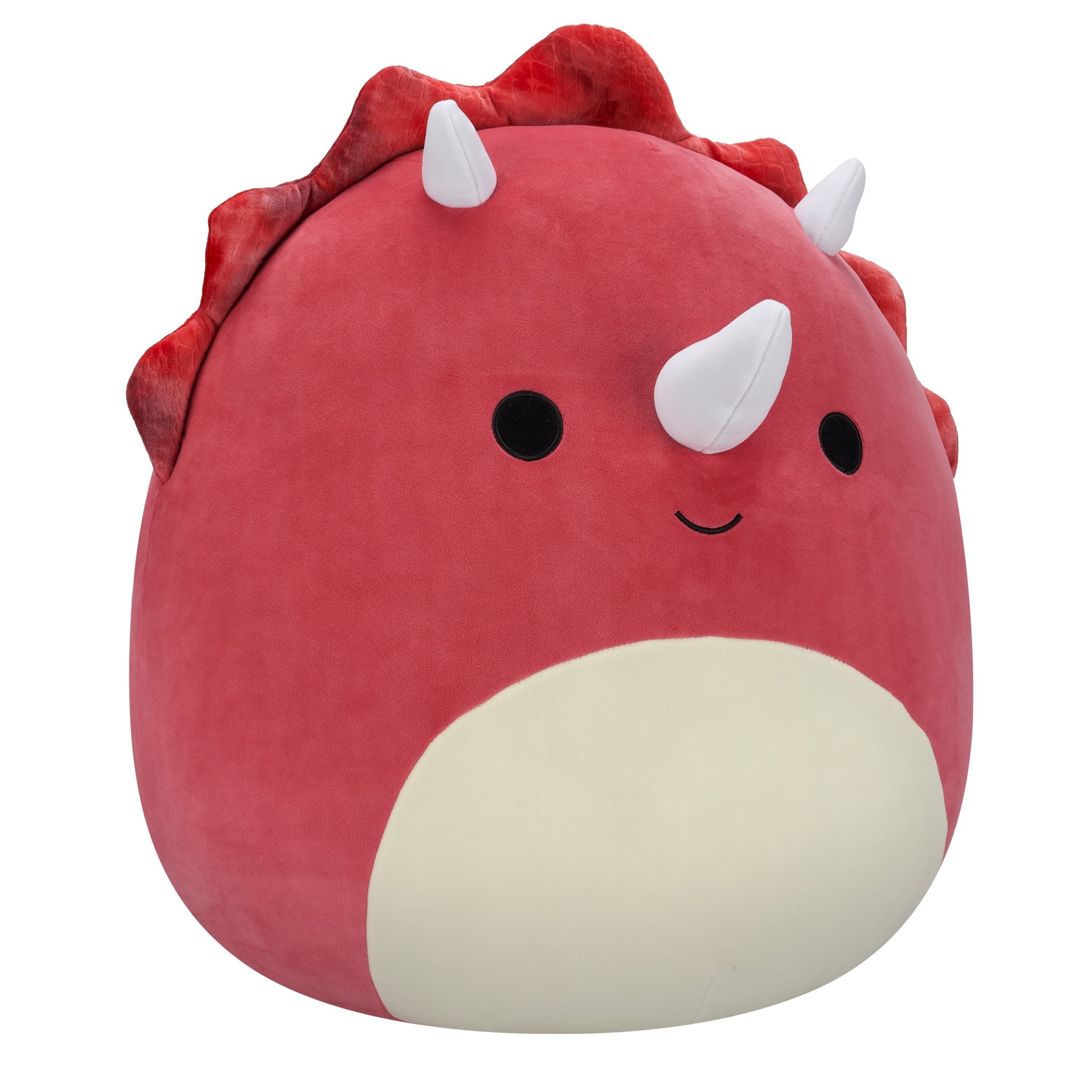 Squishmallows 20 Inch Plush S21 Tristan The Red Triceratops
