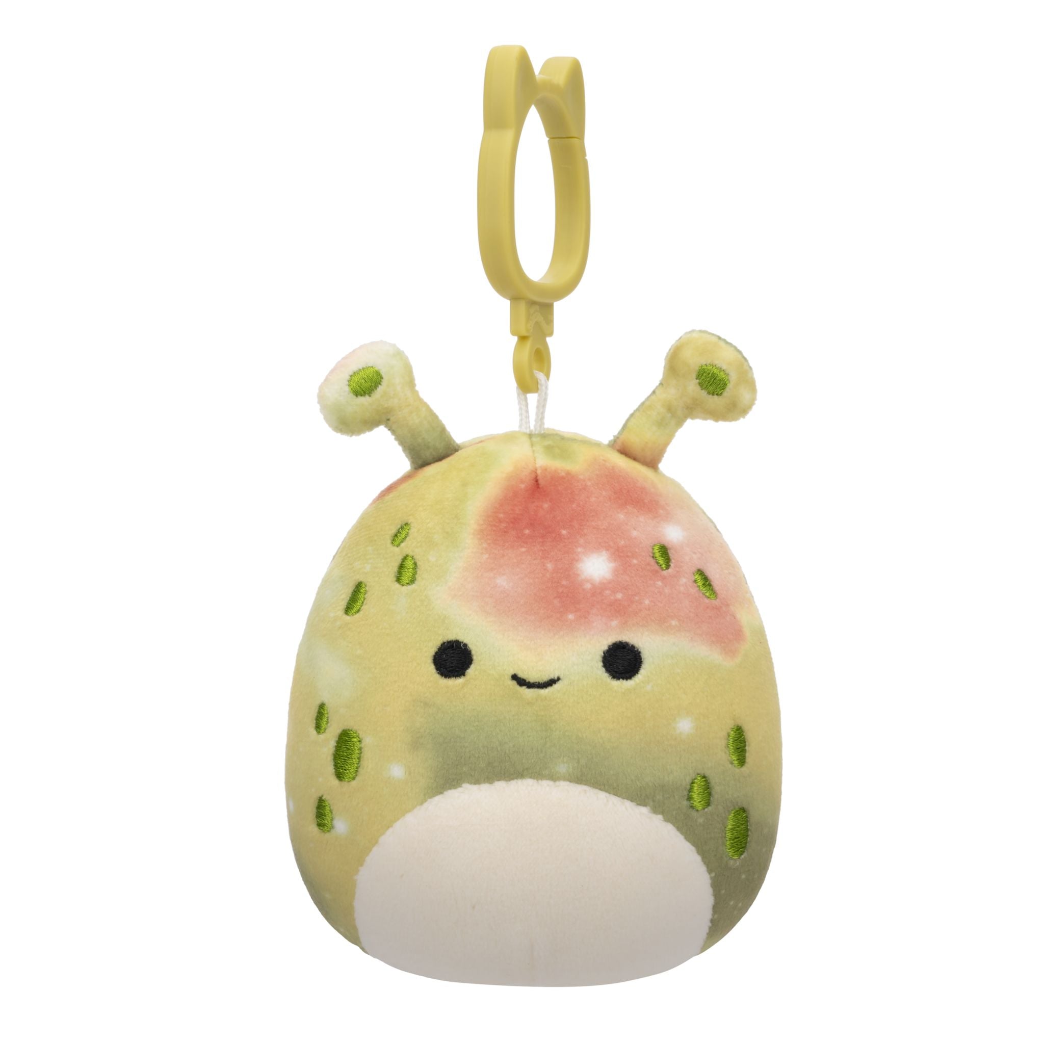 Squishmallows 3.5 Inch Plush Clip-On S20 Hawk Olive Green Alien
