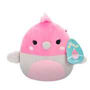 Squishmallows 7.5 Inch Plush  S20 Jayla Pink And Grey Galah Bird