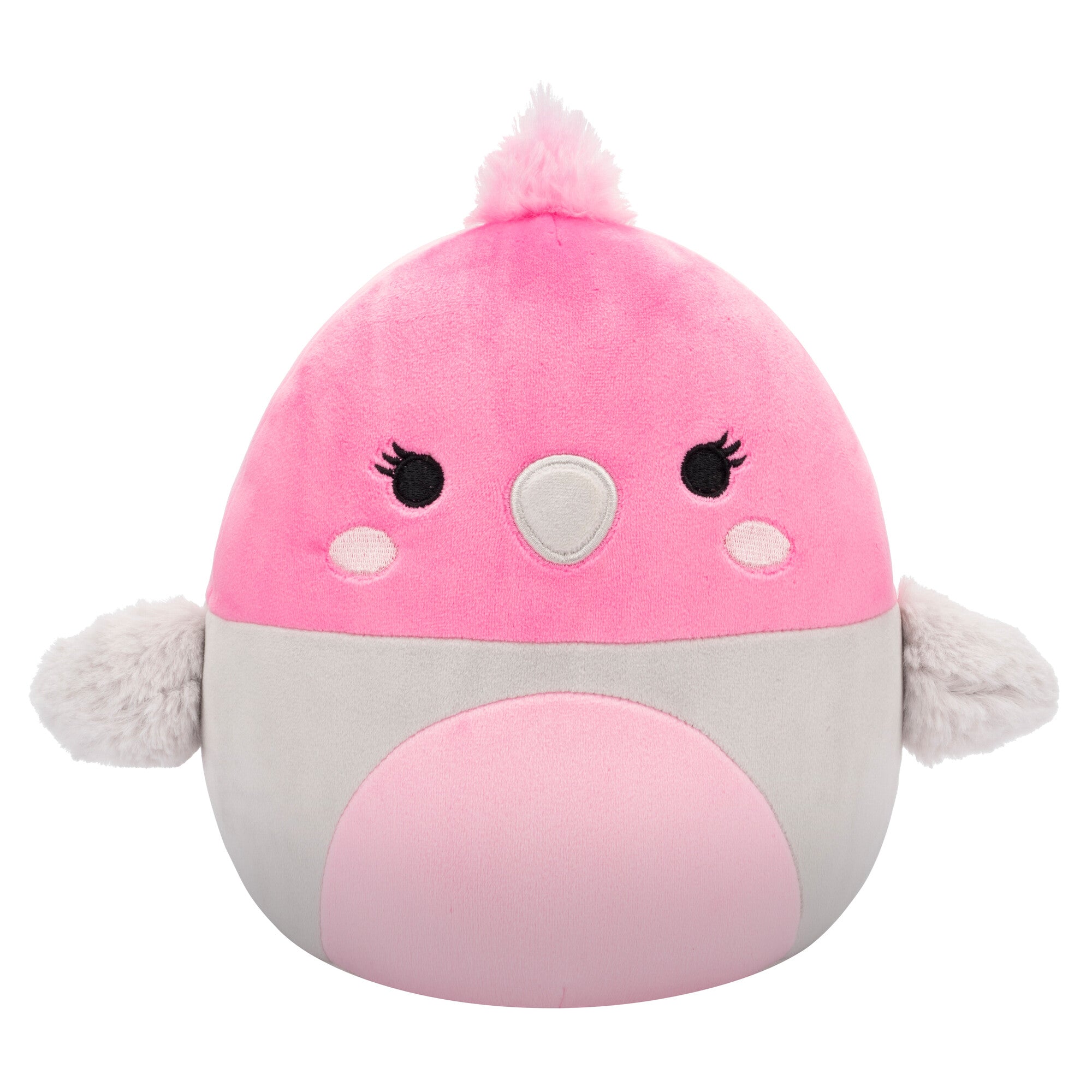 Squishmallows 7.5 Inch Plush  S20 Jayla Pink And Grey Galah Bird