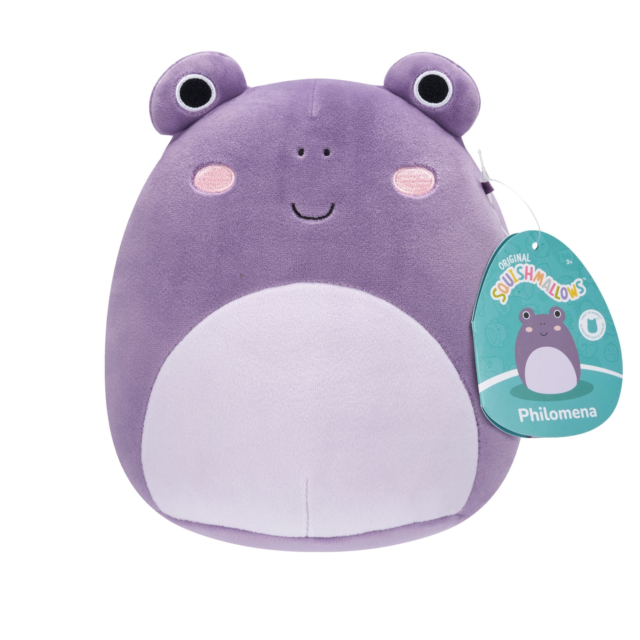 Squishmallows 7.5 Inch Plush S20 Philomena Purple Toad