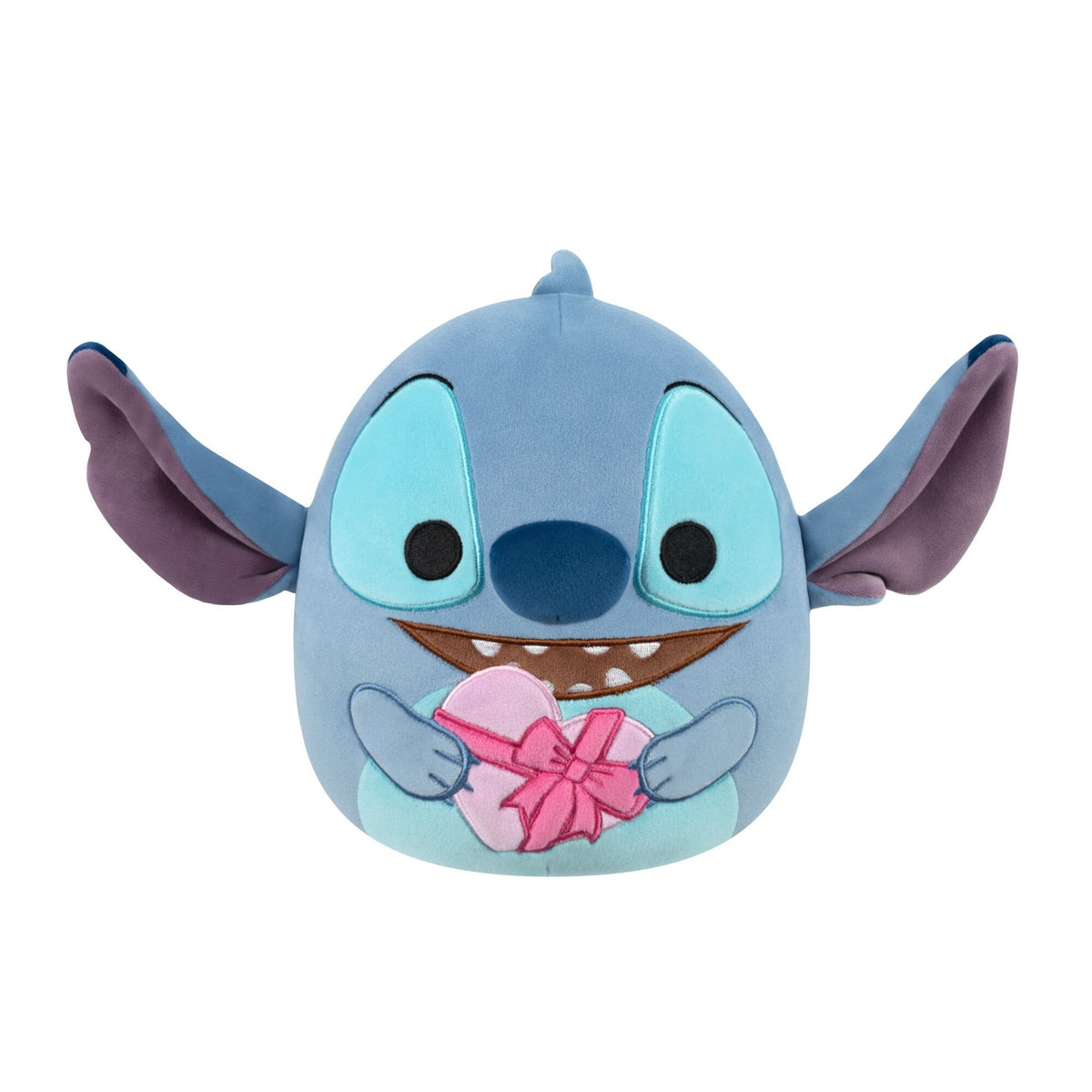 Squishmallows 8 Inch Disney Valentines Stitch With Hearts Plush