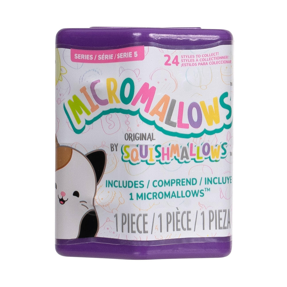 Squishmallows Micromallows 2.5 Inch Blind Assortment Series 5 soft toys in bag